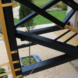 Création de pergola avec toiture véranda en PVC Figeac